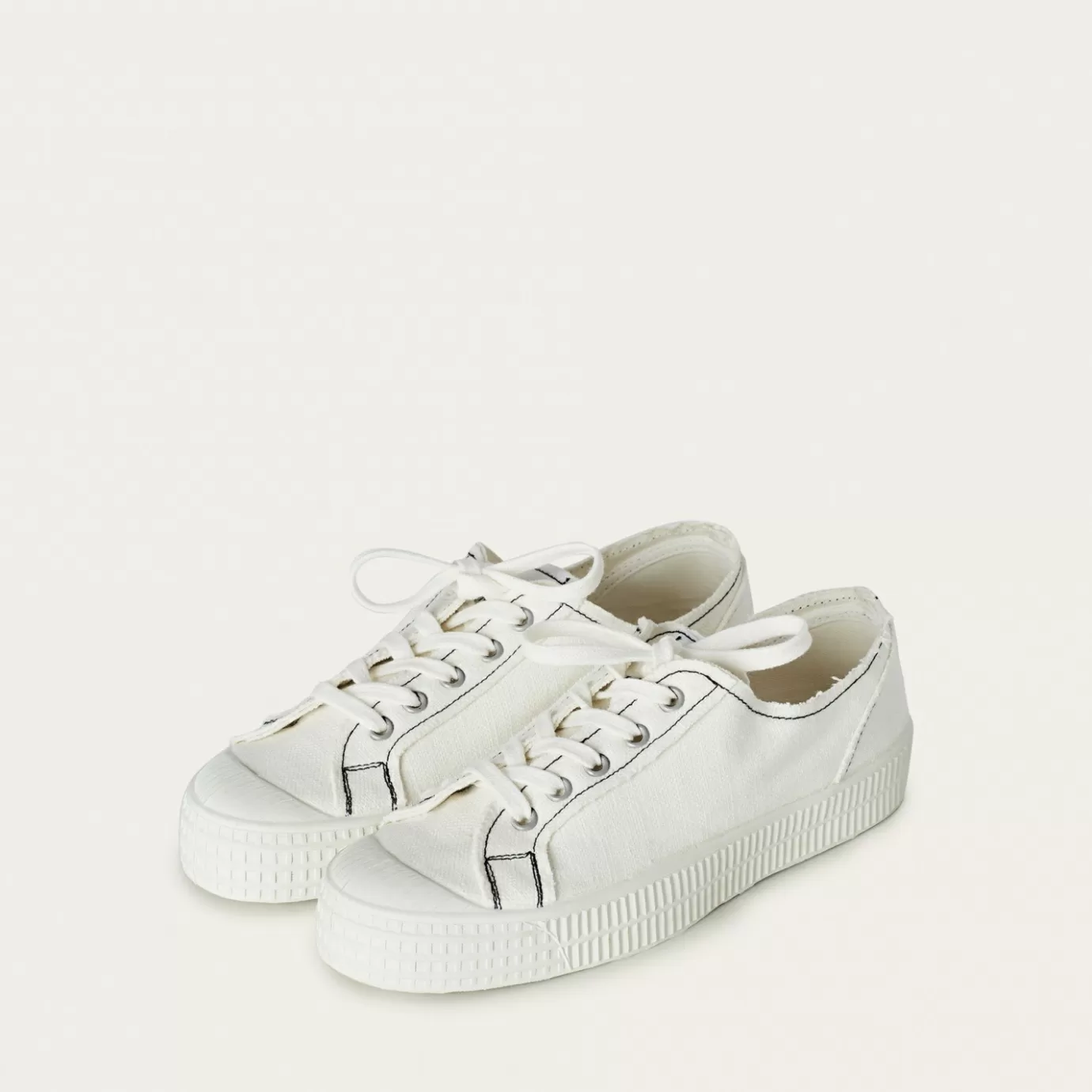 Balagan Novesta Star Master Sneakersy Damskie Vegan, Perlowy Z Czarna Nicia | Sneakersy