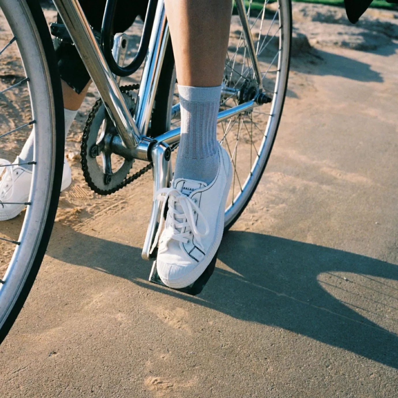 Balagan Novesta Star Master Sneakersy Damskie Vegan, Perlowy Z Czarna Nicia | Sneakersy